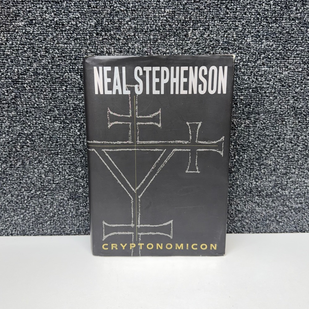 Neal Stephenson Cryptonomicon Hardcover 1st Edition 1st Printing 1999 Avon Books